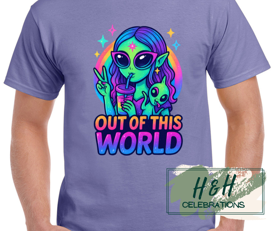 Womens Out Of This World T-Shirt - 13 Colours