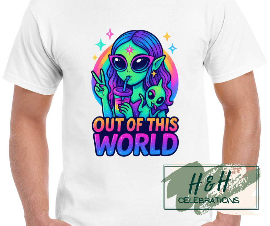 Womens Out Of This World T-Shirt - 13 Colours