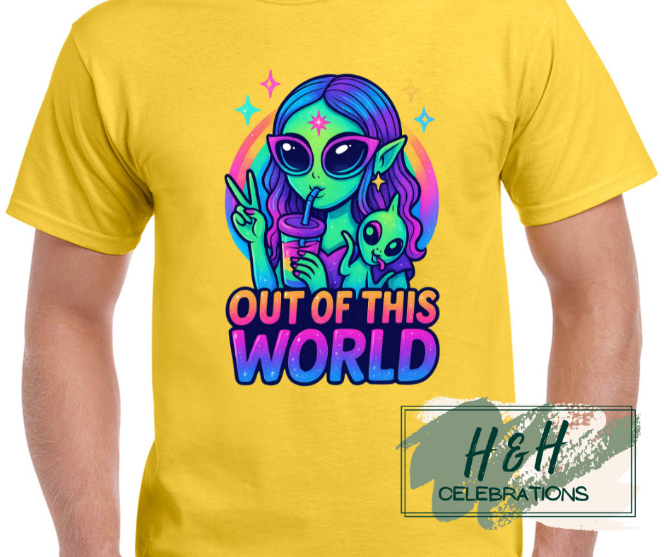 Womens Out Of This World T-Shirt - 13 Colours