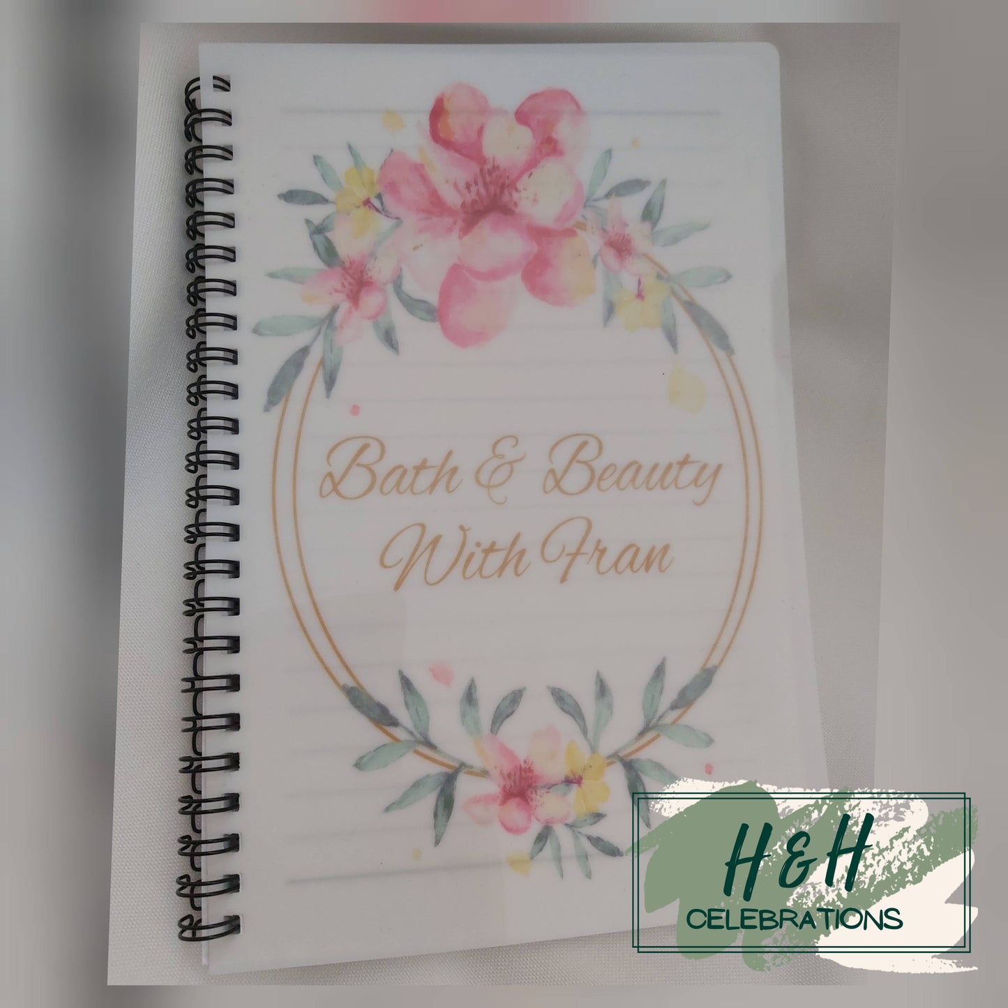 Add Your Own Image/Logo Personalised A5 Lined Notepad