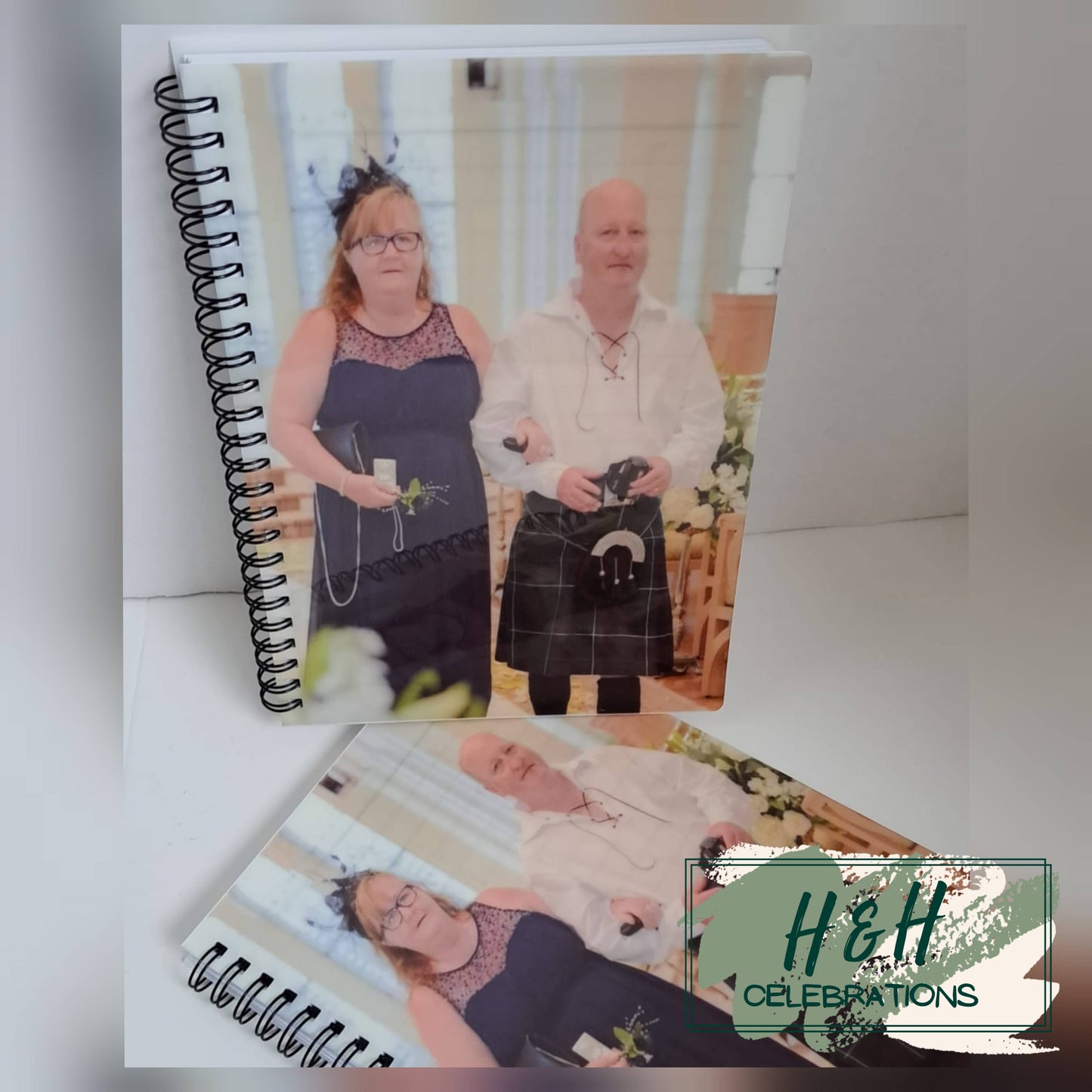 Add Your Own Image/Logo Personalised A5 Lined Notepad