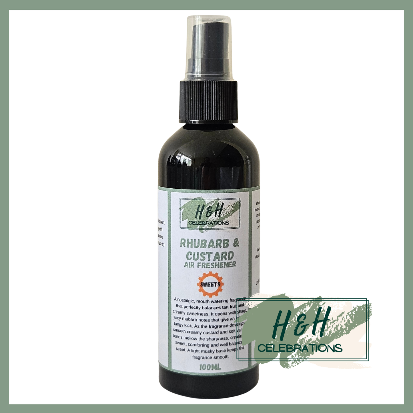 Rhubarb & Custard Air Freshener Spray 100ml