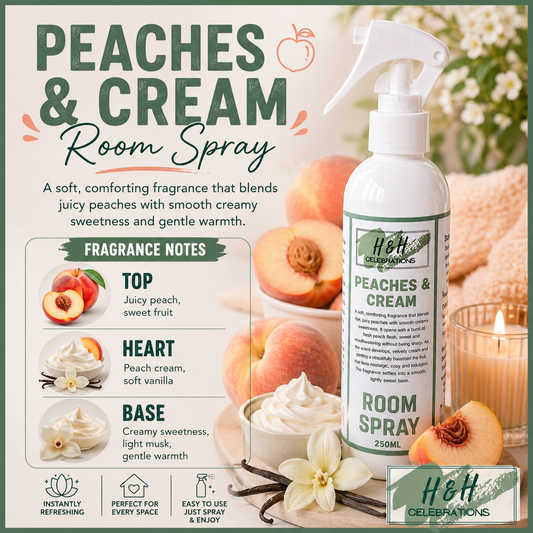 Peaches & Cream Room Spray 250ml