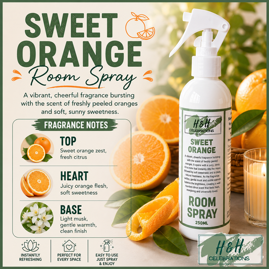 Sweet Orange Room Spray 250ml