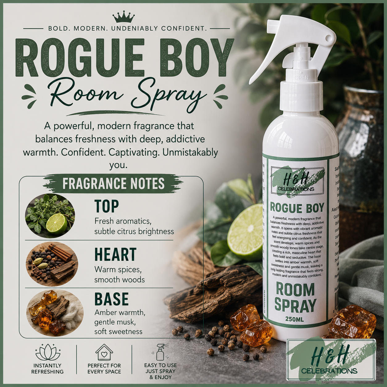 Rogue Boy Room Spray 250ml
