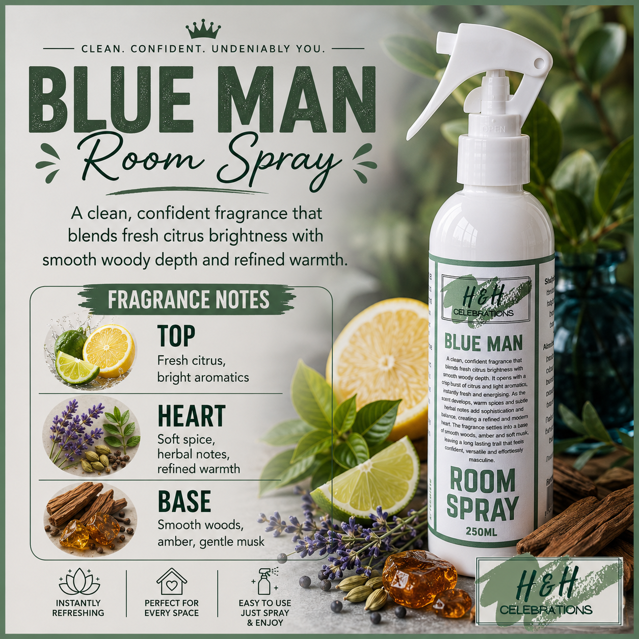 Blue Man Room Spray 250ml