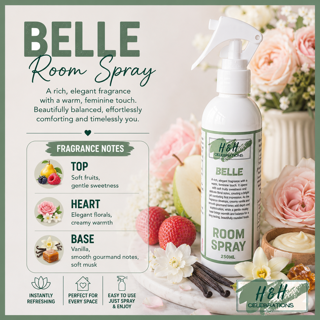 Belle Room Spray 250ml