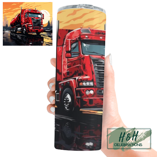 Red Lorry 20oz Skinny Tumbler