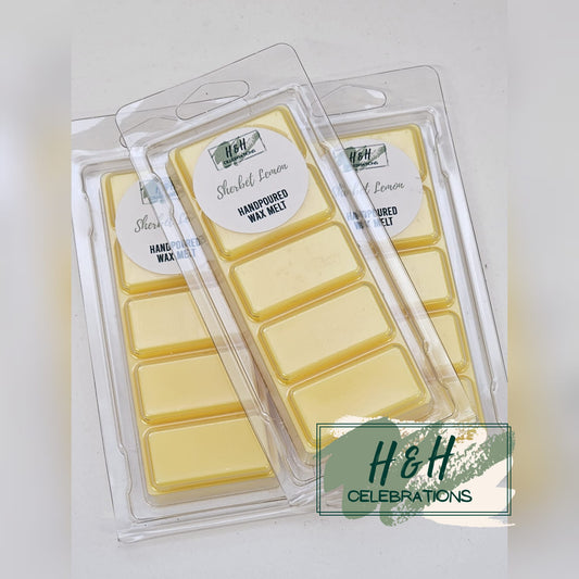 Sherbet Lemon Wax Melt Snap Bar