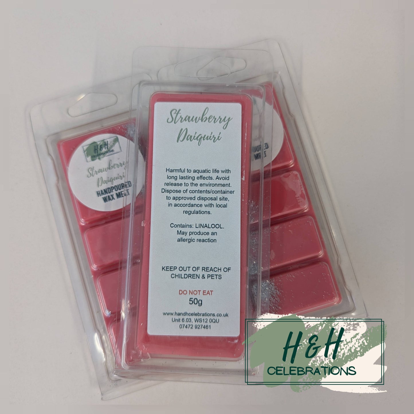Strawberry Daiquiri Wax Melt Snap Bar