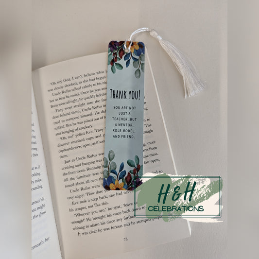 Thank You! You Are Not Just A Teacher Bookmark