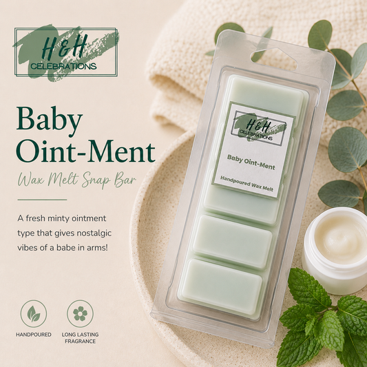 Baby Oint-Mint Wax Melt Snap Bar