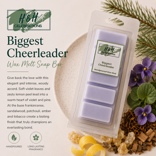 Biggest Cheerleader Wax Melt Snap Bar