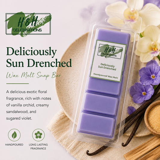 Deliciously Sun Drenched Wax Melt Snap Bar