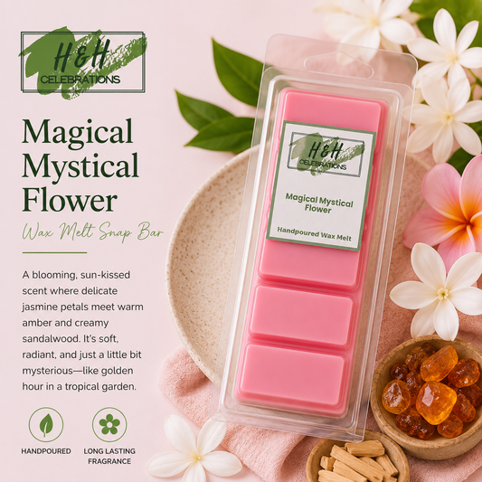 Magical Mystical Flower Wax Melt Snap Bar