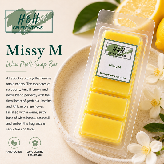 Missy M Wax Melt Snap Bar