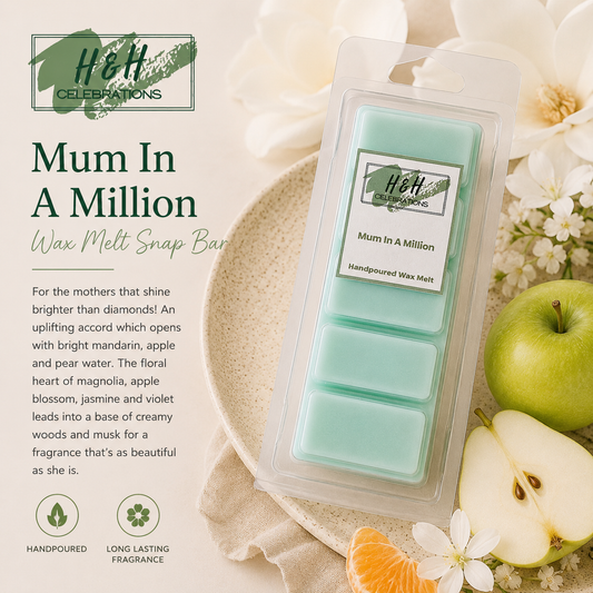 Mum In A Million Wax Melt Snap Bar