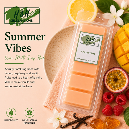 Summer Vibes Wax Melt Snap Bar