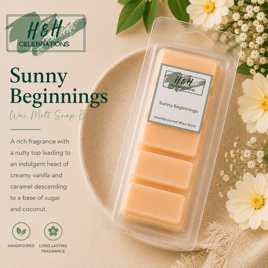 Sunny Beginnings Wax Melt Snap Bar