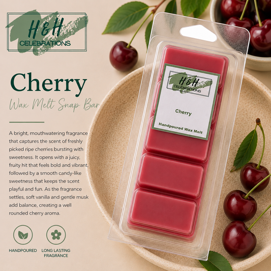 Cherry Wax Melt Snap Bar