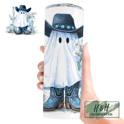 Western Ghost 20oz Skinny Tumbler