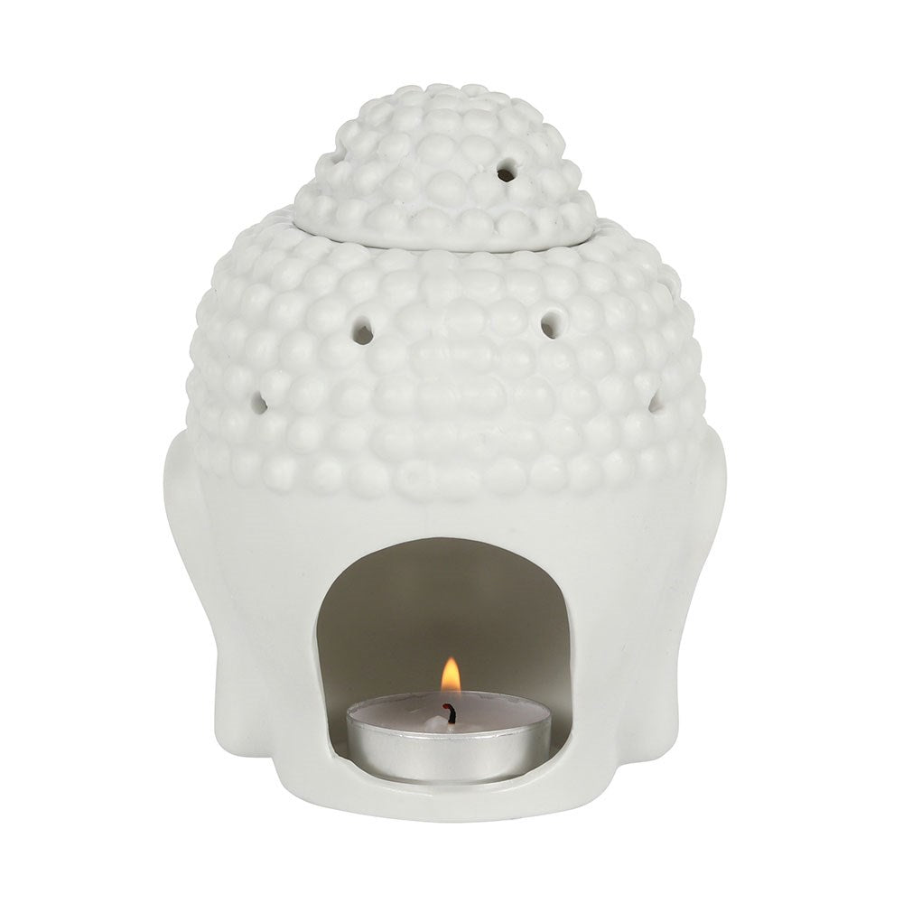 White Buddha Wax Melt Burner