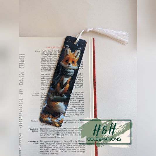 Winter Fox Bookmark