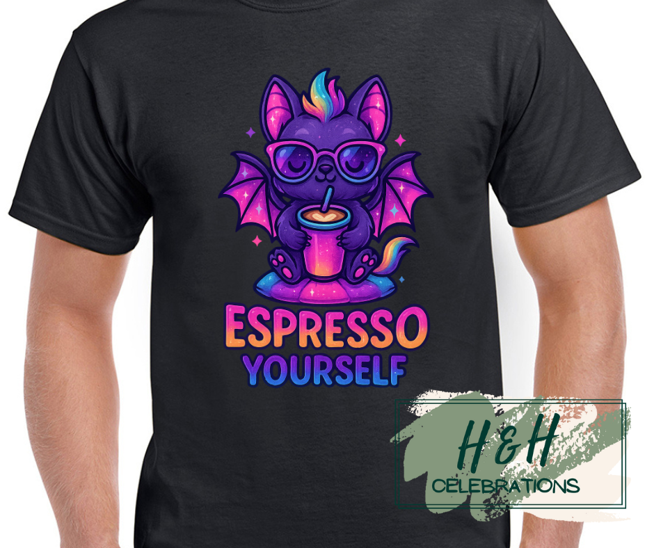 Womens Espresso Yourself T-Shirt - 13 Colours