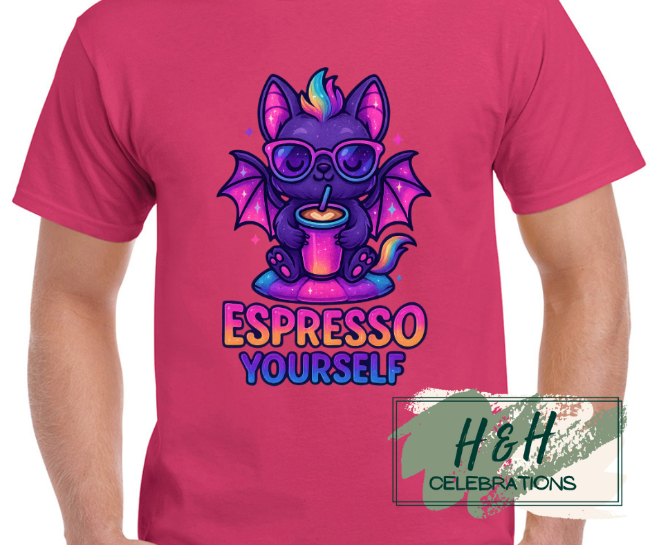 Womens Espresso Yourself T-Shirt - 13 Colours