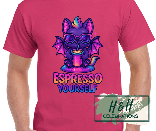 Womens Espresso Yourself T-Shirt - 13 Colours