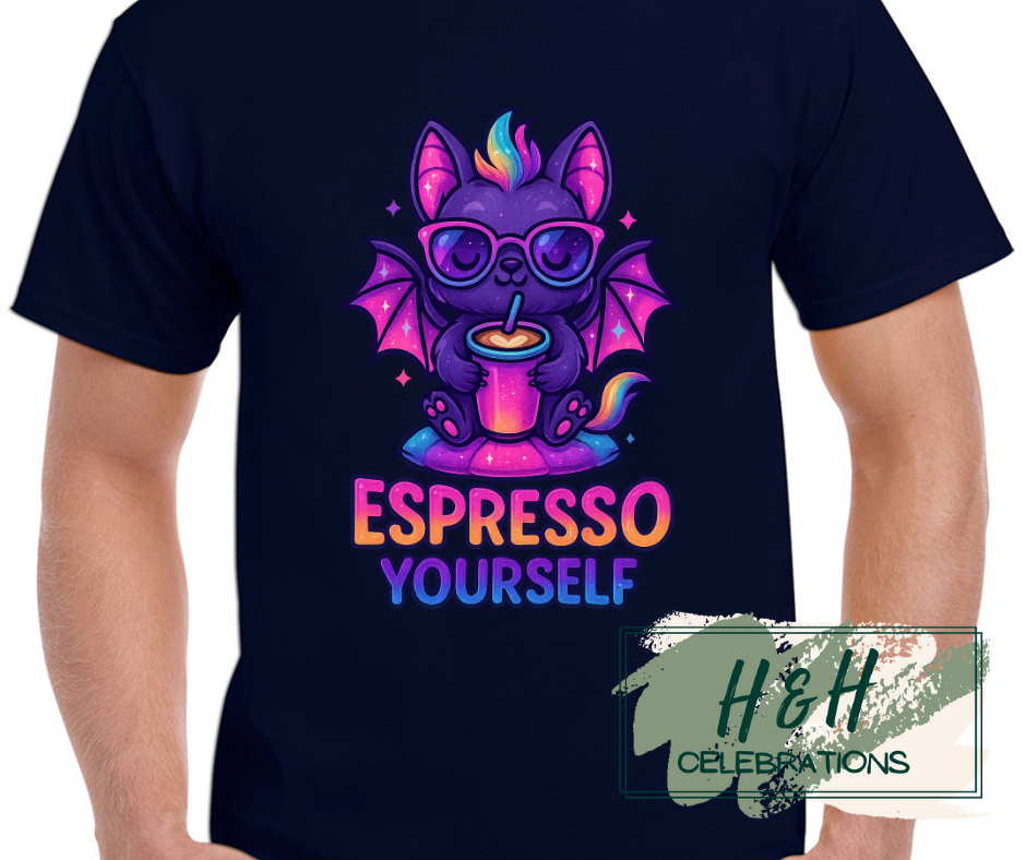 Womens Espresso Yourself T-Shirt - 13 Colours