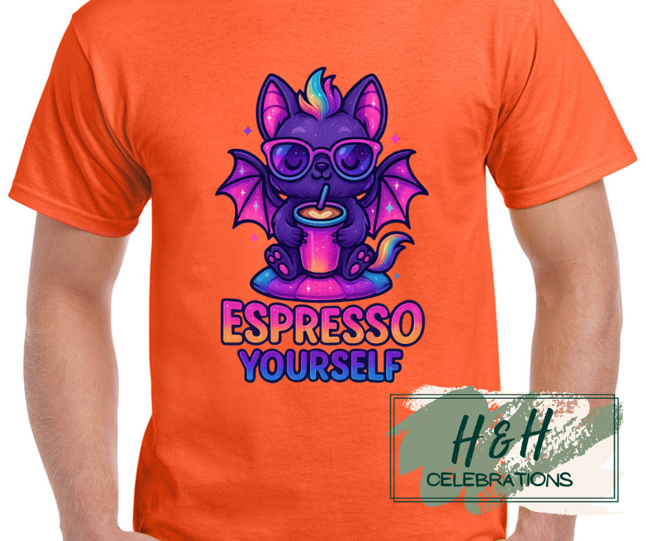 Womens Espresso Yourself T-Shirt - 13 Colours