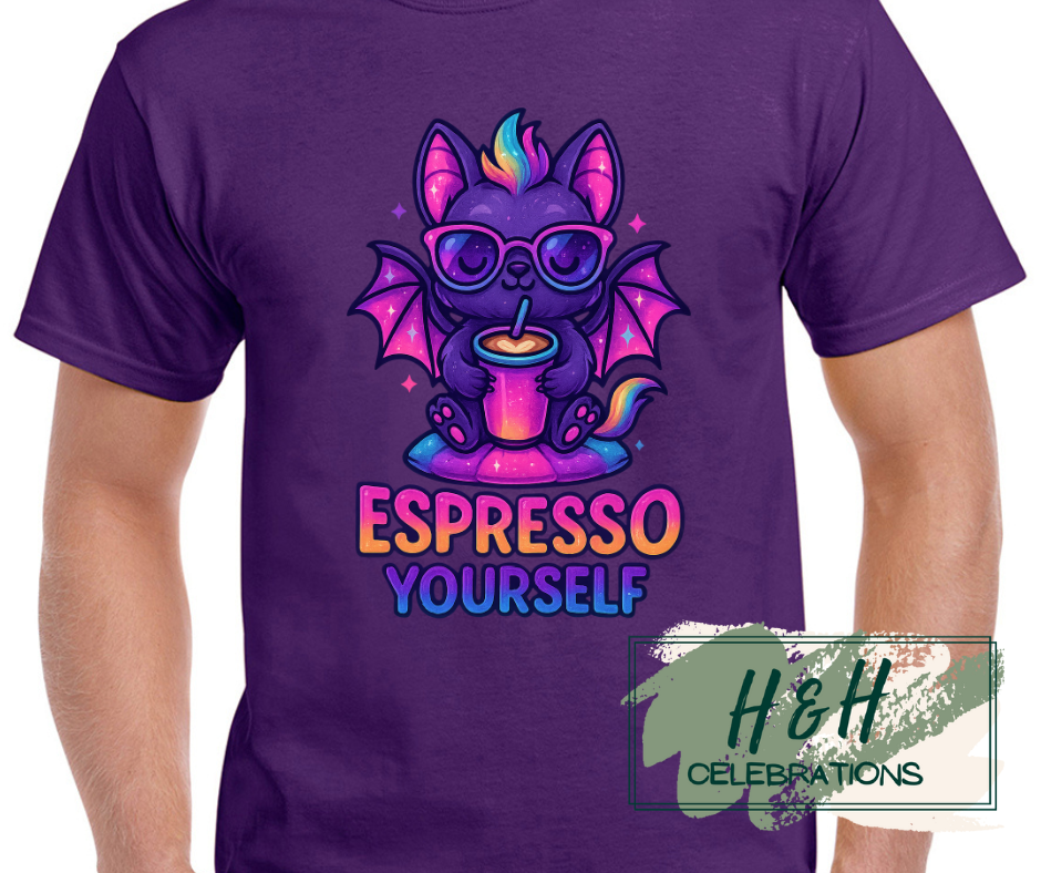 Womens Espresso Yourself T-Shirt - 13 Colours