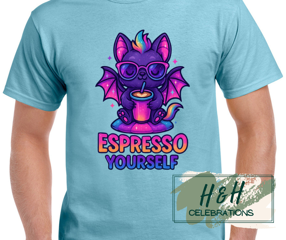Womens Espresso Yourself T-Shirt - 13 Colours