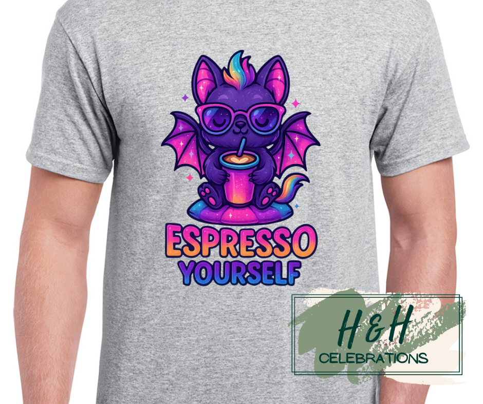 Womens Espresso Yourself T-Shirt - 13 Colours