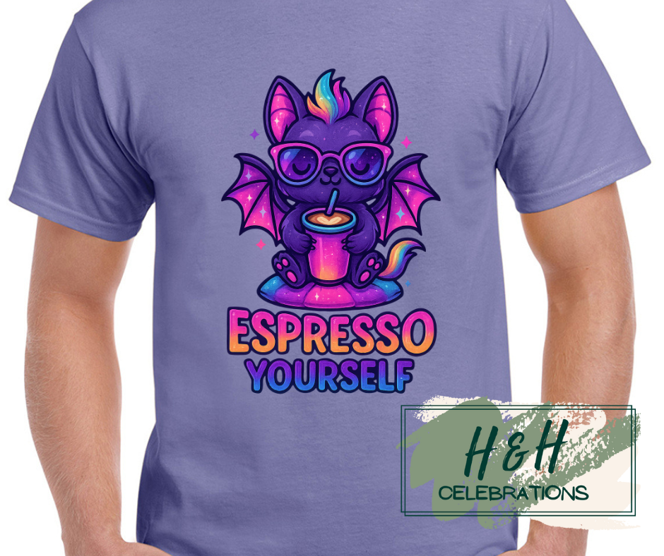 Womens Espresso Yourself T-Shirt - 13 Colours