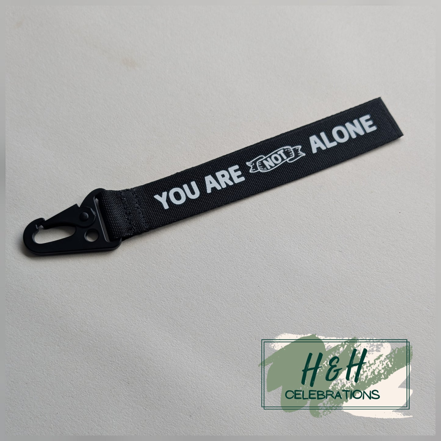You Are Not Alone Wristlet