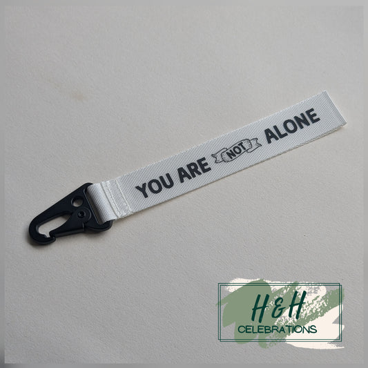 You Are Not Alone Wristlet
