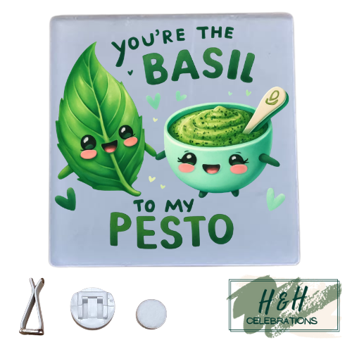 You're The Basil To My Pesto Acrylic Car Vent Air Freshener