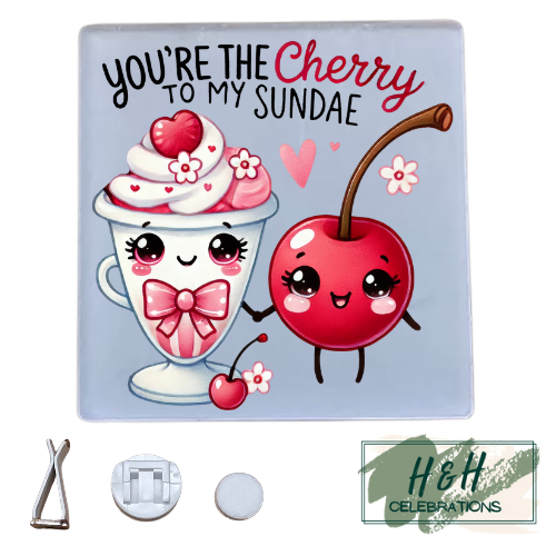 You're The Cherry To My Sundae Acrylic Car Vent Air Freshener