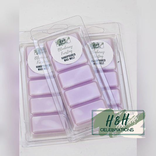 Blueberry Frosting Wax Melt Snap Bar