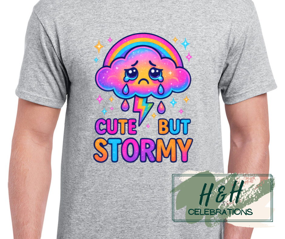 Womens Cute But Stormy T-Shirt - 13 Colours