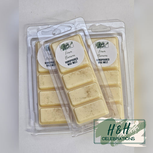 Foam Banana Wax Melt Snap Bar