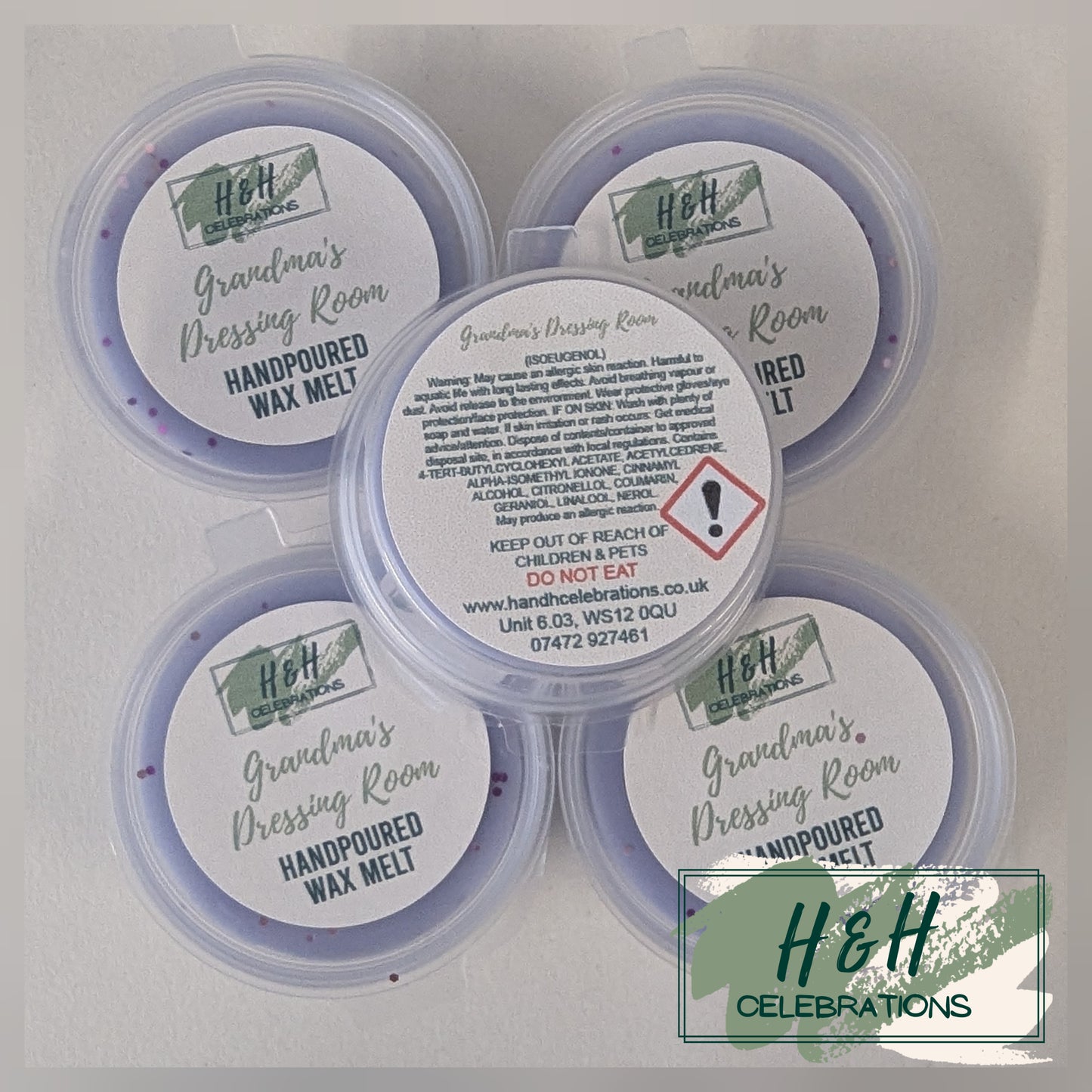 Grandma's Dressing Room Wax Melt Shot Pot