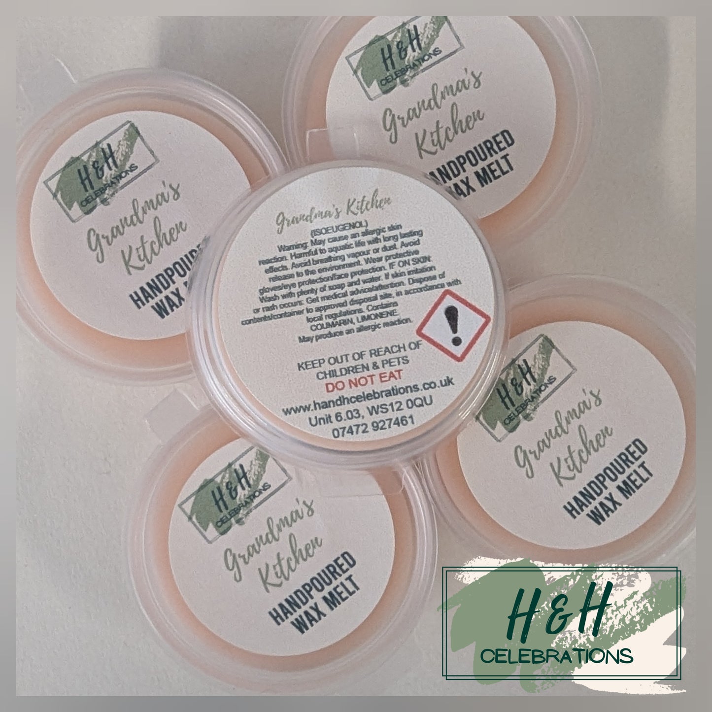 Grandma's Kitchen Wax Melt Shot Pot