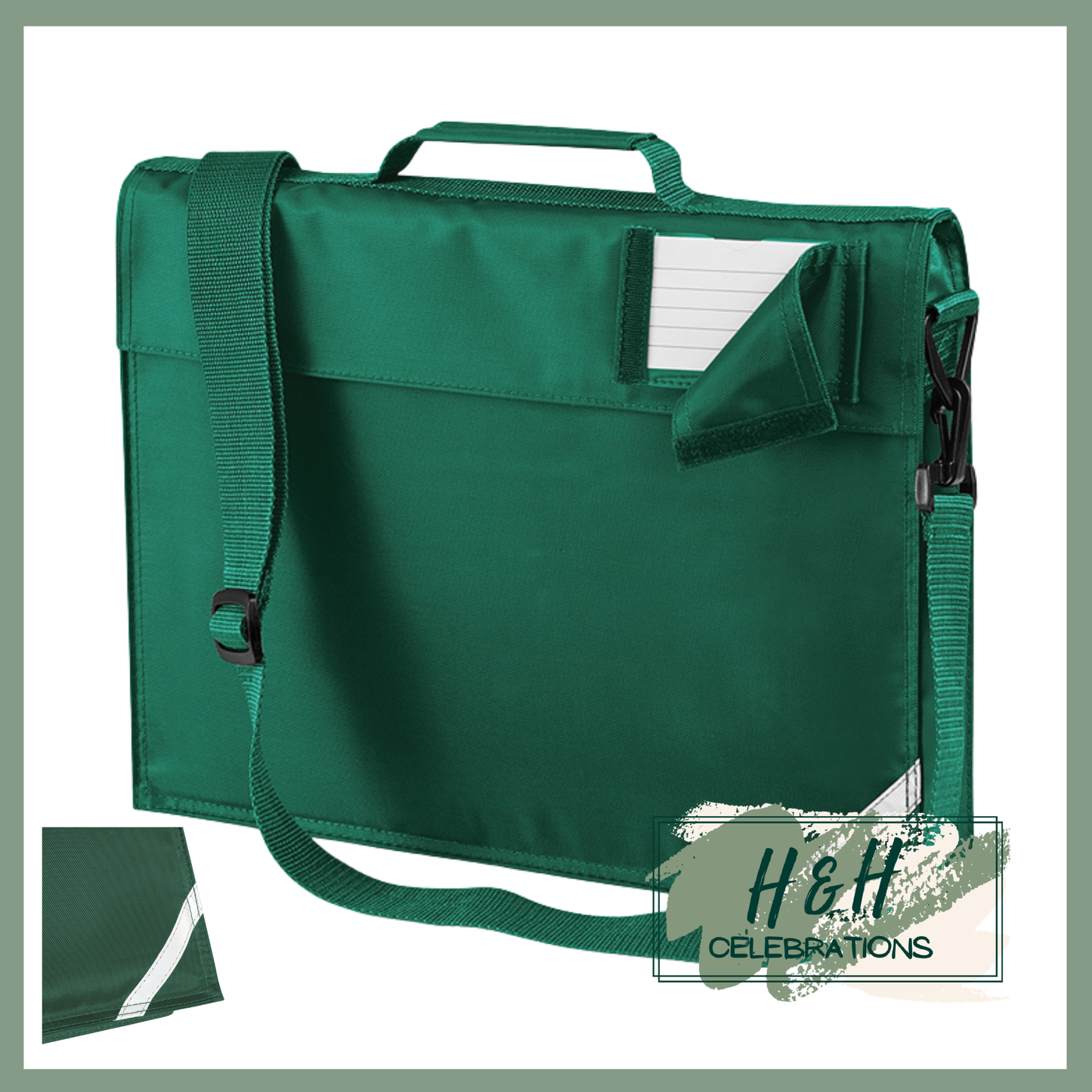 Back To School Book Bag With Strap
