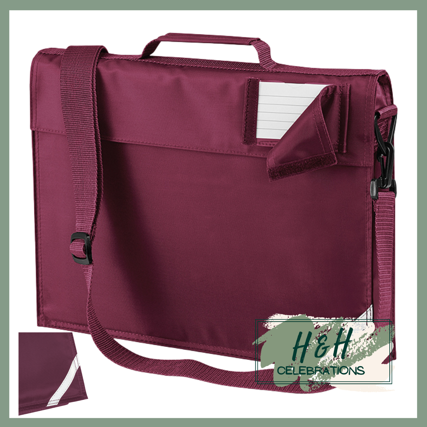 Back To School Book Bag With Strap