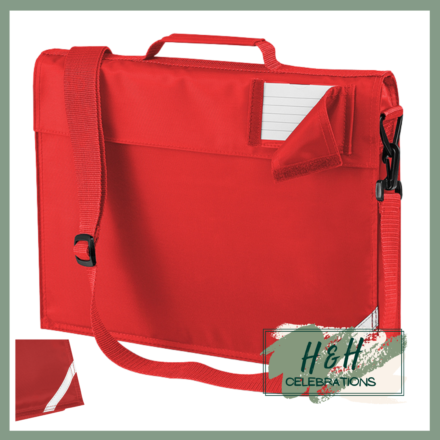 Back To School Book Bag With Strap
