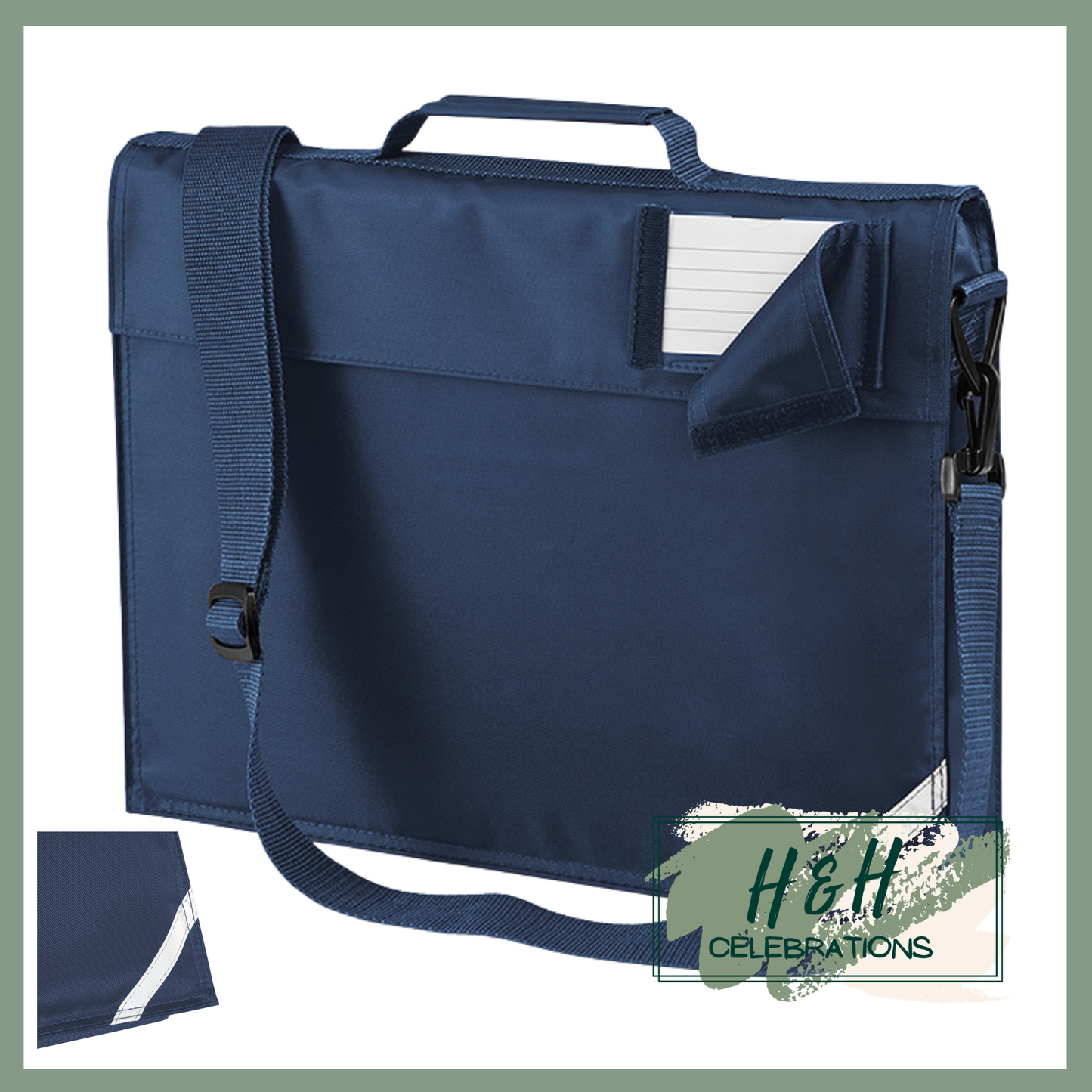 Back To School Book Bag With Strap