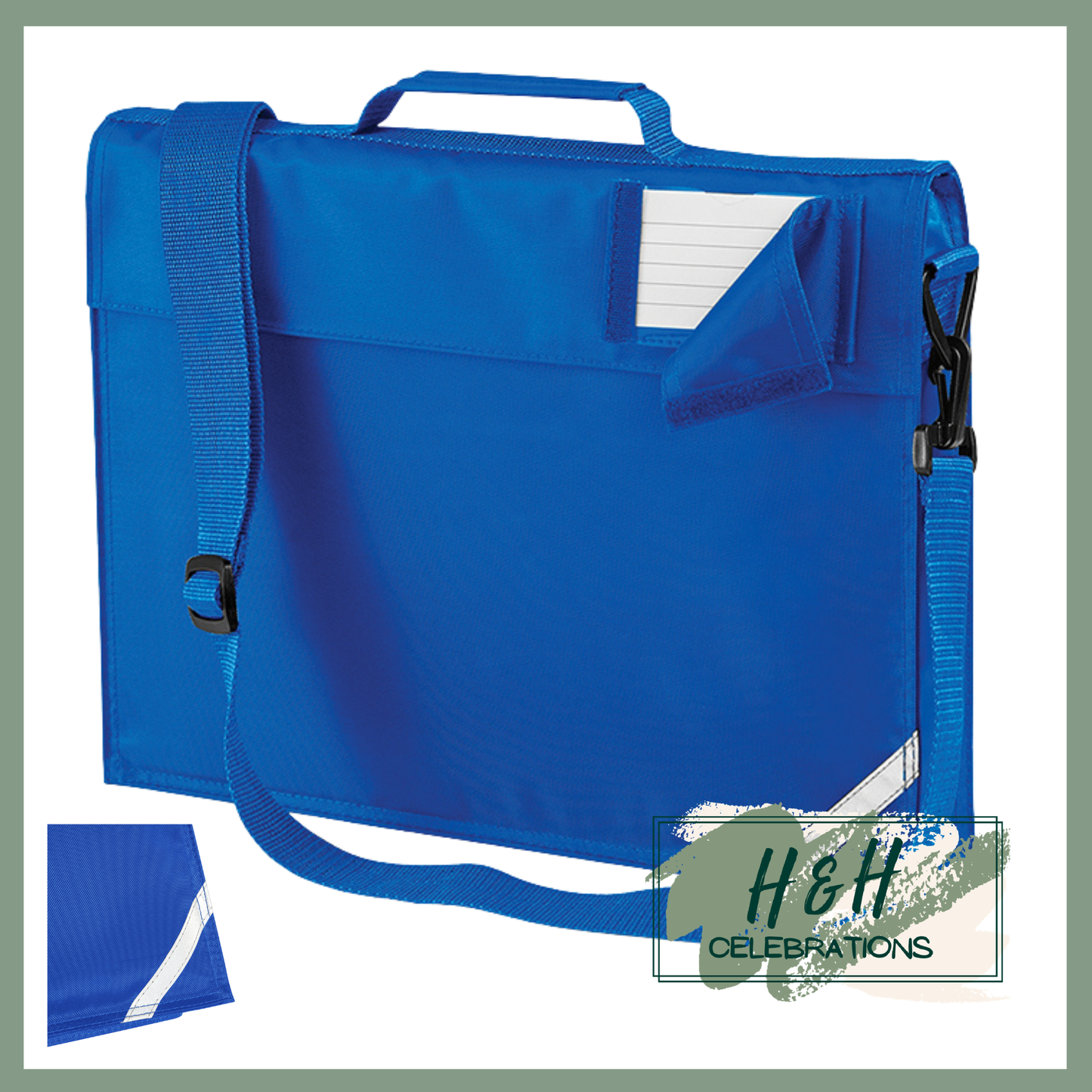 Back To School Book Bag With Strap
